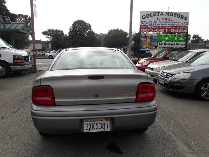 1998 Plymouth Neon for sale at Goleta Motors in Goleta CA