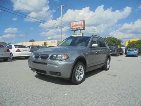 2006 BMW X3 for sale at Autohaus of Greensboro in Greensboro NC
