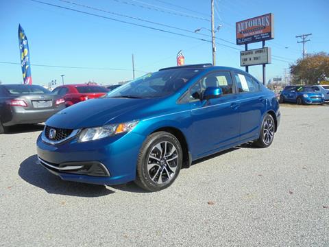 2013 Honda Civic for sale at Autohaus of Greensboro in Greensboro NC