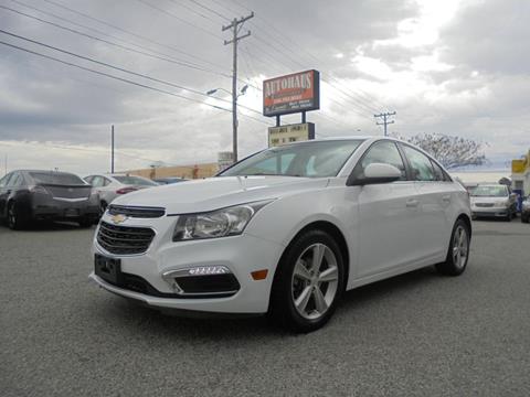 2015 Chevrolet Cruze for sale at Autohaus of Greensboro in Greensboro NC