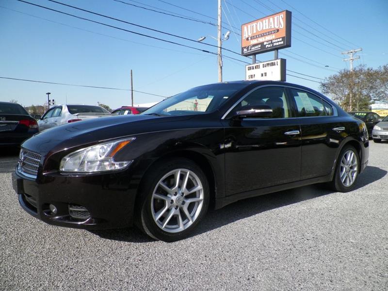 2011 Nissan Maxima for sale at Autohaus of Greensboro in Greensboro NC