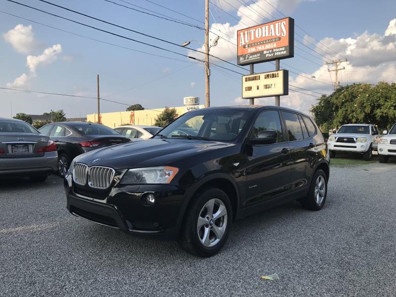 2011 BMW X3 for sale at Autohaus of Greensboro in Greensboro NC
