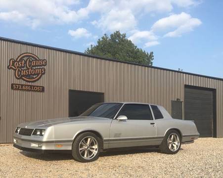 Chevrolet Monte Carlo For Sale In Poplar Bluff Mo Lost Cause Customs