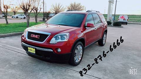 2010 GMC Acadia for sale at West Oak L&M in Houston TX