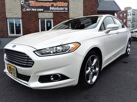 2014 Ford Fusion for sale at Somerville Motors in Somerville MA