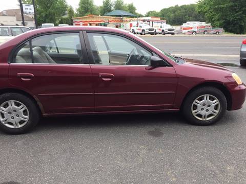 2002 Honda Civic for sale at Best Value Auto Service and Sales in Springfield MA