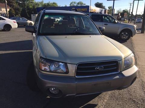 2004 Subaru Forester for sale at Best Value Auto Service and Sales in Springfield MA