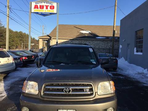 2003 Toyota Sequoia for sale at Best Value Auto Service and Sales in Springfield MA
