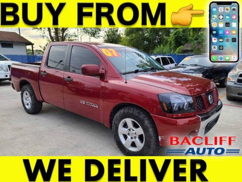 2007 Nissan Titan for sale at Bacliff Auto in Bacliff TX