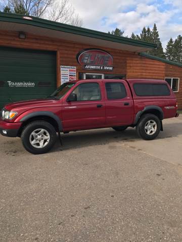 2004 Toyota Tacoma for sale at ELITE AUTOMOTIVE in Crandon WI