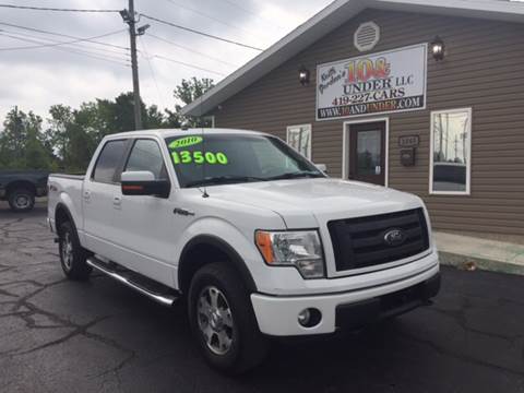 2010 Ford F-150 for sale at KEITH JORDAN'S 10 & UNDER in Lima OH