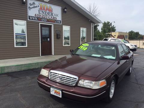 2002 Ford Crown Victoria for sale at KEITH JORDAN'S 10 & UNDER in Lima OH