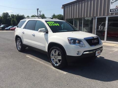 2010 GMC Acadia for sale at KEITH JORDAN'S 10 & UNDER in Lima OH
