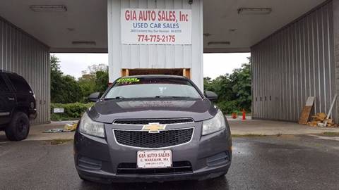 2011 Chevrolet Cruze for sale at Gia Auto Sales in East Wareham MA