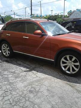 2007 Infiniti FX35 for sale at D -N- J Auto Sales Inc. in Fort Wayne IN