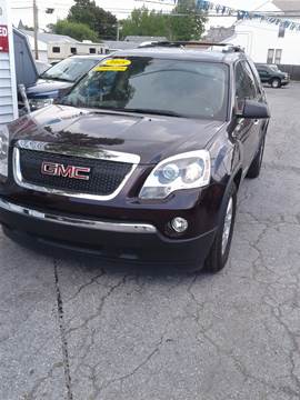 2008 GMC Acadia for sale at D -N- J Auto Sales Inc. in Fort Wayne IN