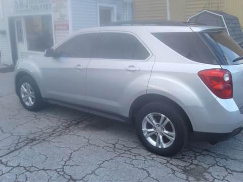 2011 Chevrolet Equinox for sale at D -N- J Auto Sales Inc. in Fort Wayne IN