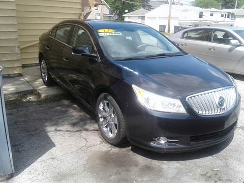2012 Buick LaCrosse for sale at D -N- J Auto Sales Inc. in Fort Wayne IN