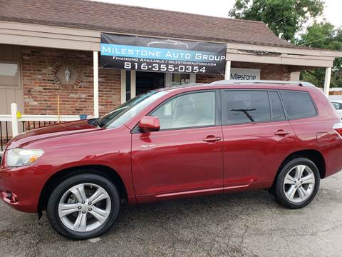 2008 Toyota Highlander for sale at Milestone Auto Group in Grain Valley MO
