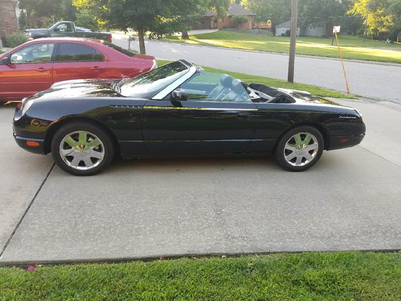 2002 Ford Thunderbird Marshall, MO COLUMBIA MISSOURI Convertible Vehicles For Sale Classified
