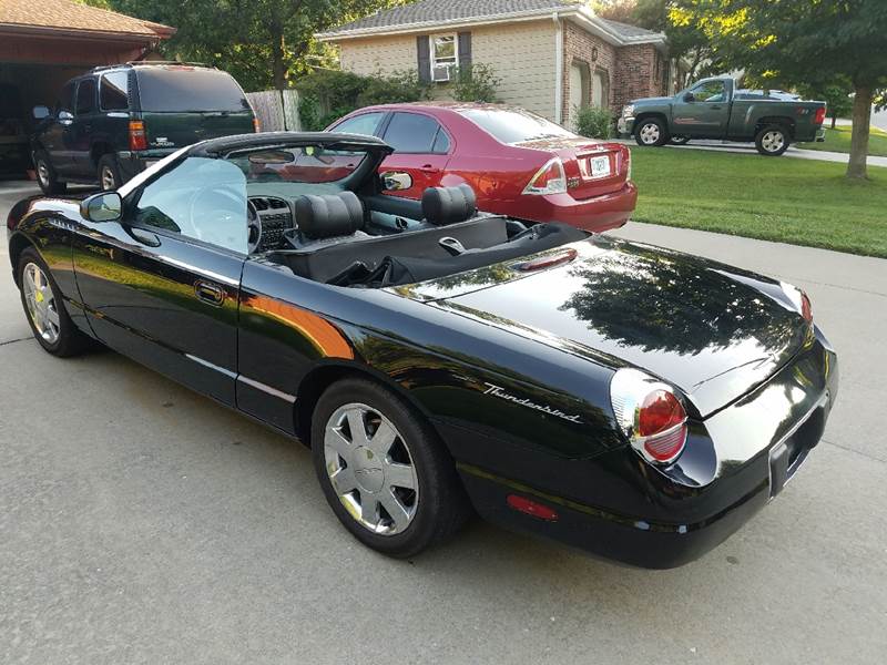 2002 Ford Thunderbird Marshall, MO COLUMBIA MISSOURI Convertible Vehicles For Sale Classified