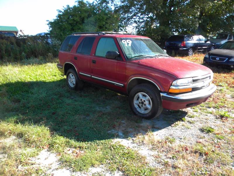 1999 Chevrolet Blazer for sale at Discount Auto Sales in Monticello NY