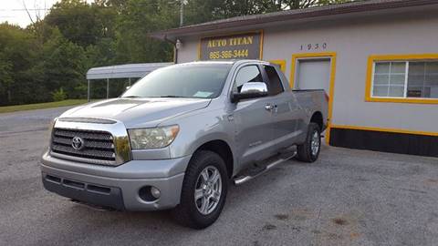 2007 Toyota Tundra for sale at Solomon Autos in Knoxville TN