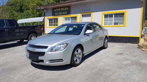 2010 Chevrolet Malibu for sale at Solomon Autos in Knoxville TN