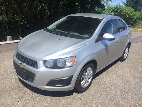 2013 Chevrolet Sonic for sale at KARMA AUTO SALES in Federal Way WA
