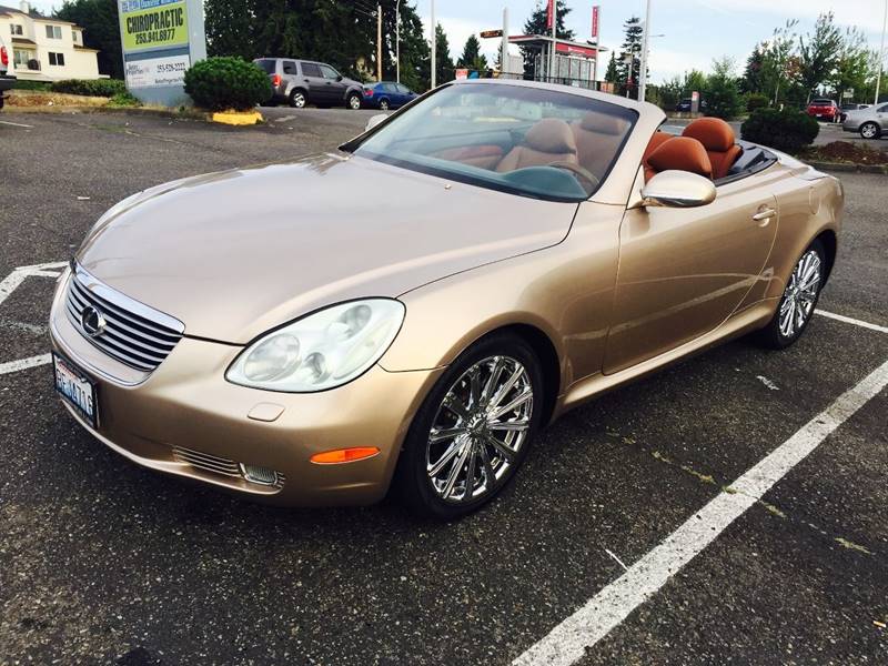 2002 Lexus SC 430 for sale at KARMA AUTO SALES in Federal Way WA