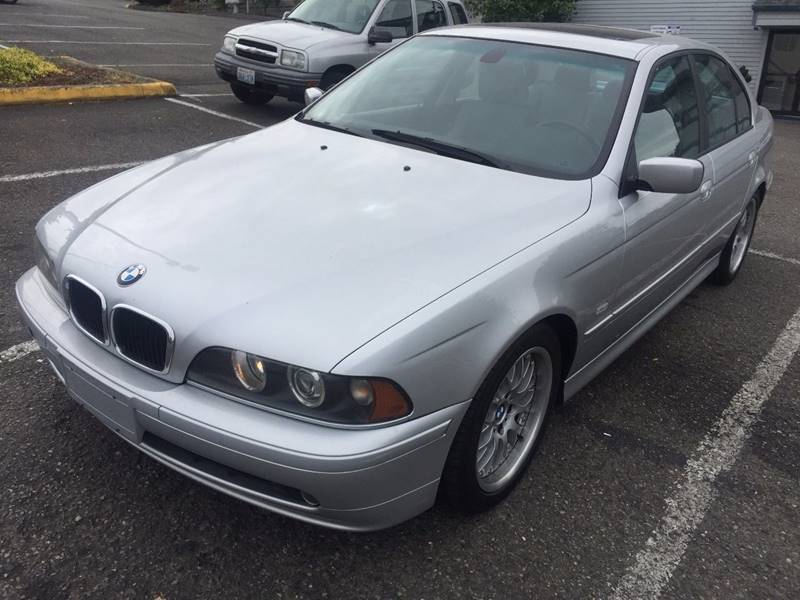 2002 BMW 5 Series for sale at KARMA AUTO SALES in Federal Way WA