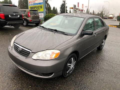 2008 Toyota Corolla for sale at KARMA AUTO SALES in Federal Way WA