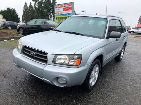 2003 Subaru Forester for sale at KARMA AUTO SALES in Federal Way WA