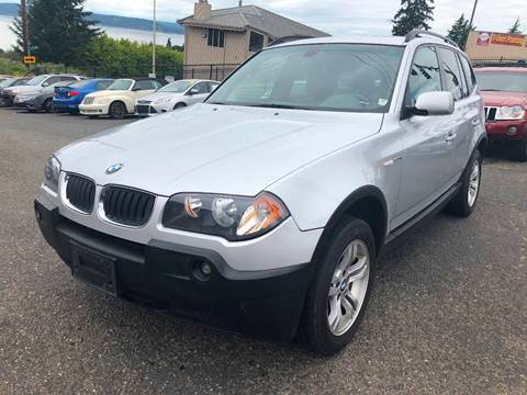 2004 BMW X3 for sale at KARMA AUTO SALES in Federal Way WA