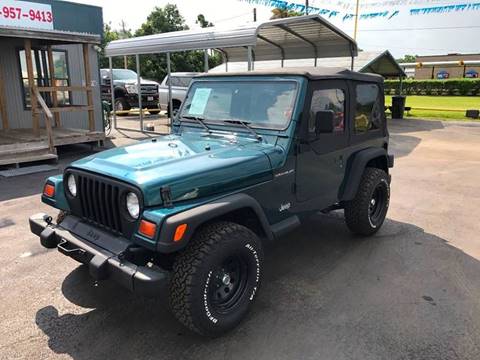 1998 Jeep Wrangler for sale at Texas 1 Auto Finance in Kemah TX