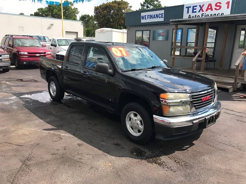 2007 GMC Canyon for sale at Texas 1 Auto Finance in Kemah TX