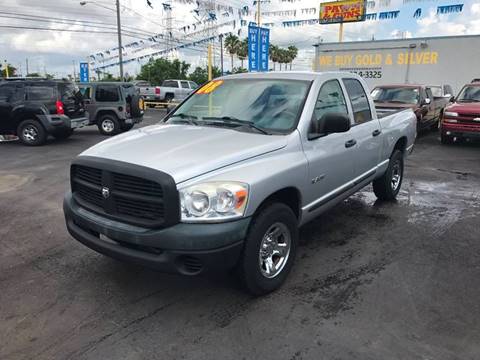2008 Dodge Ram Pickup 1500 for sale at Texas 1 Auto Finance in Kemah TX