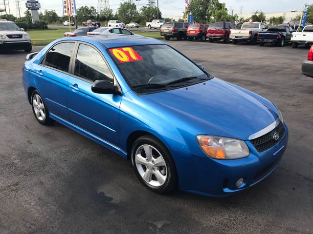 2007 Kia Spectra for sale at Texas 1 Auto Finance in Kemah TX