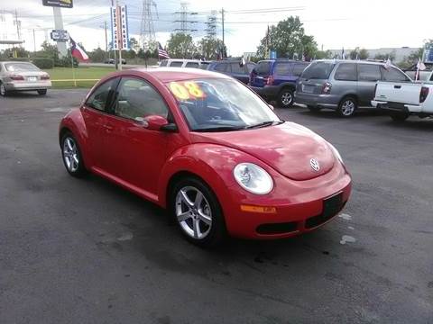 2008 Volkswagen New Beetle for sale at Texas 1 Auto Finance in Kemah TX