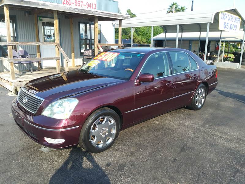 2001 Lexus LS 430 for sale at Texas 1 Auto Finance in Kemah TX