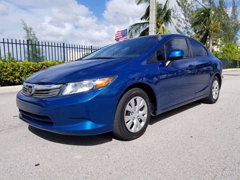 2012 Honda Civic for sale at BuyYourCarEasy.com in Hollywood FL