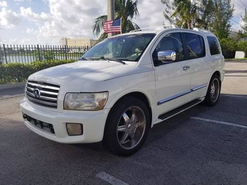 2007 Infiniti QX56 for sale at BuyYourCarEasy.com in Hollywood FL