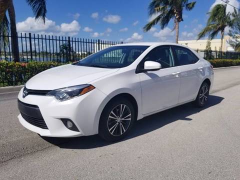 2016 Toyota Corolla for sale at BuyYourCarEasy.com in Hollywood FL