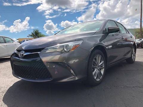 2015 Toyota Camry for sale at BuyYourCarEasy.com in Hollywood FL