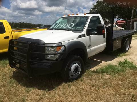 2013 Ford F-550 for sale at Knight Motor Company in Bryan TX