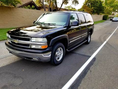 2001 Chevrolet Suburban for sale at Lux Global Auto Sales in Sacramento CA