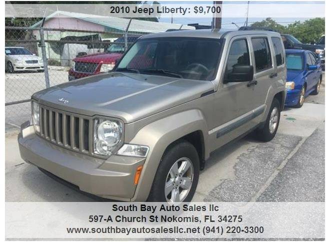 2010 Jeep Liberty for sale at South Bay Auto Sales llc in Nokomis FL
