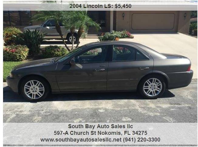 2004 Lincoln LS for sale at South Bay Auto Sales llc in Nokomis FL