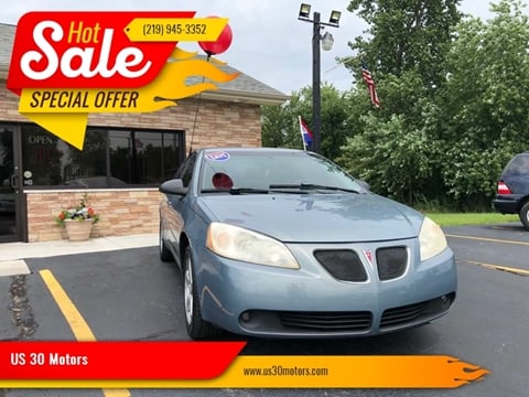 2007 Pontiac G6 for sale at US 30 Motors in Crown Point IN