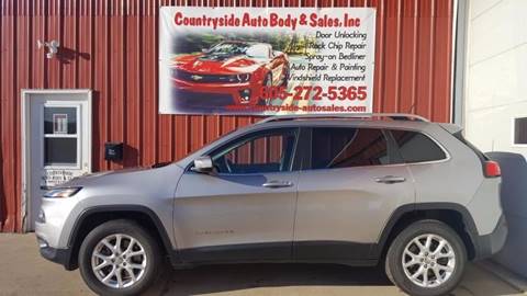 2014 Jeep Cherokee for sale at Countryside Auto Body & Sales, Inc in Gary SD
